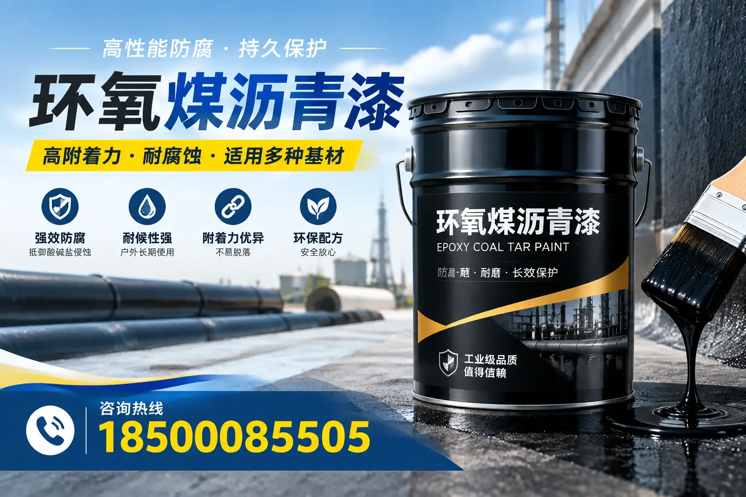 环氧煤沥青漆使用中的常见问题及解决方案,钦州用户指南
