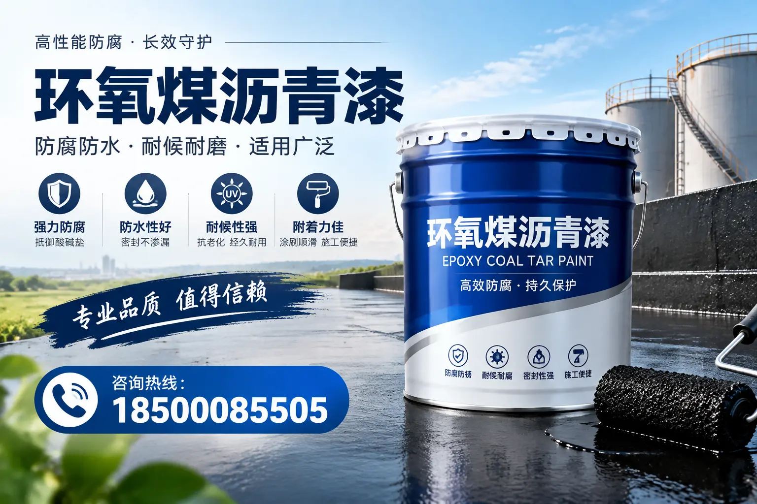 环氧煤沥青漆与油漆的区别,钦州消费者最关心的问题